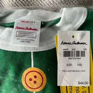 Hanna Andersson Elf pajama set